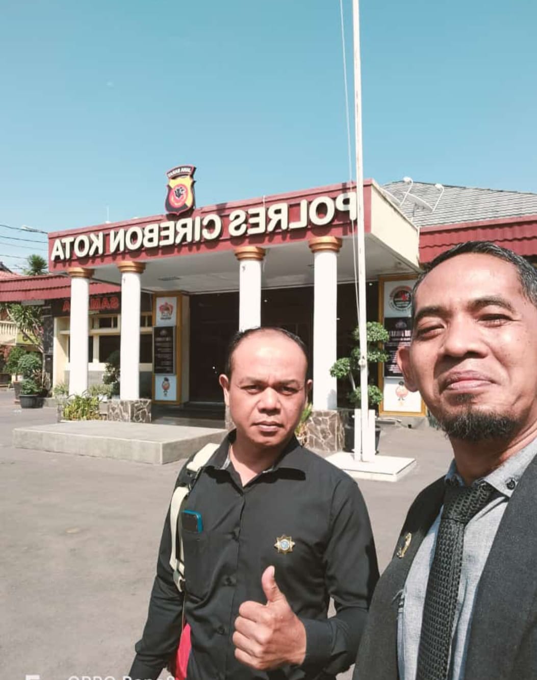 H. Khudoyono (Yon) bersama Advokat sekaligus Ketum Gantara, Asep Syaefullah