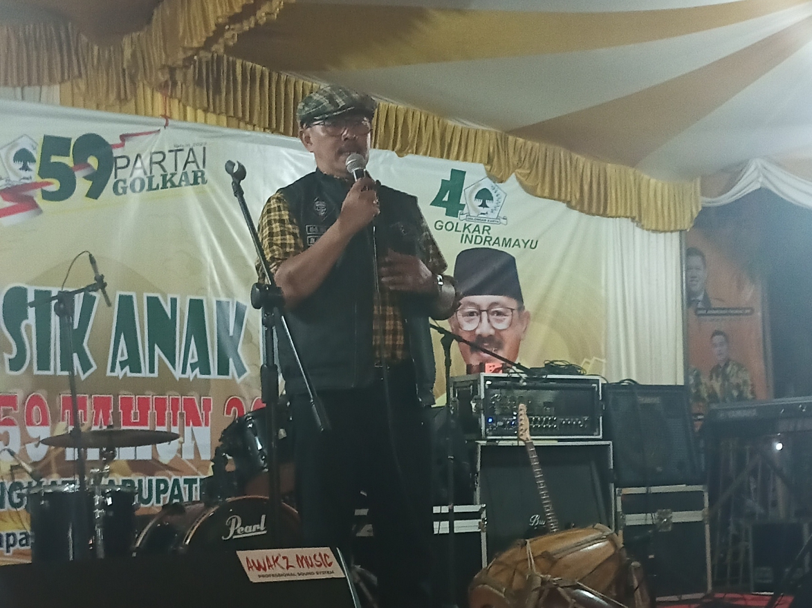 H. Syaefudin, Ketua DPD Partai Golkar Indramayu dan Ketua DPRD Indramayu